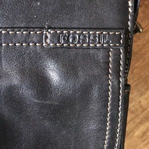 Vintage Fossil Leather Crossbody